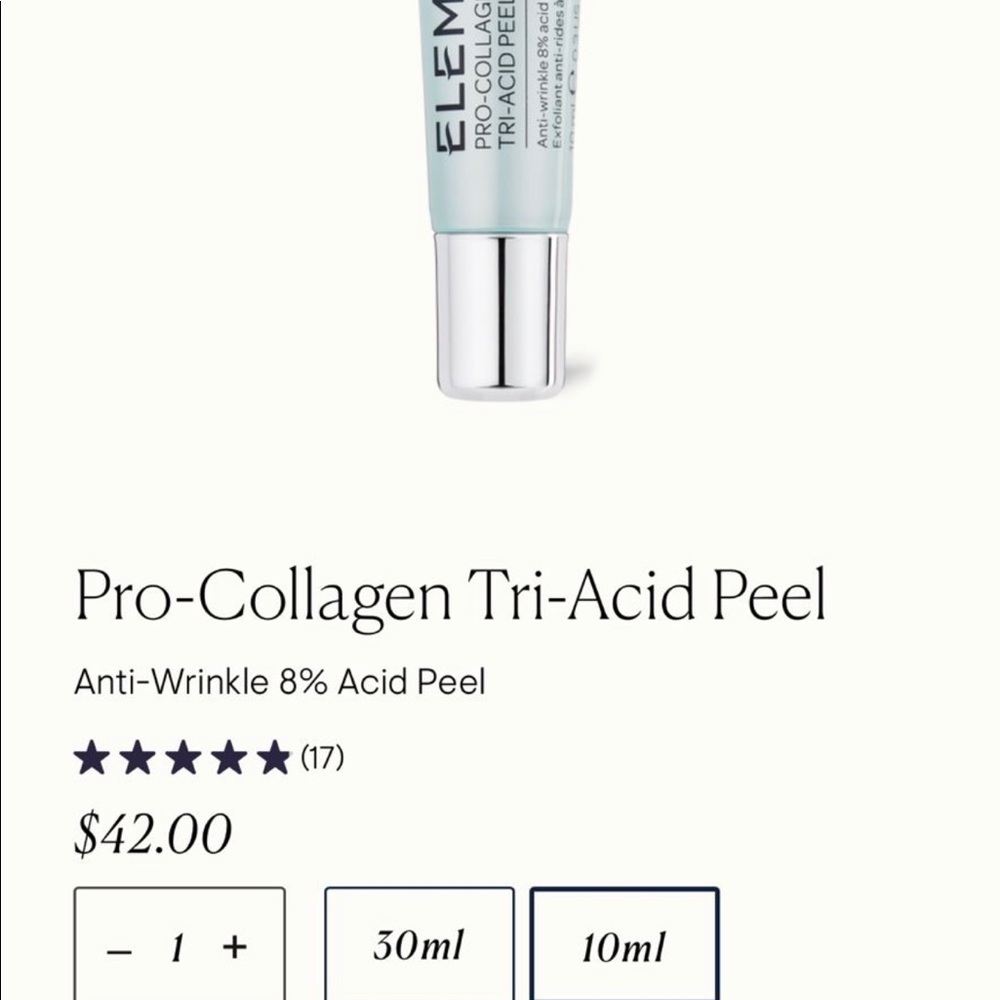 Elemis tri-acid peel new